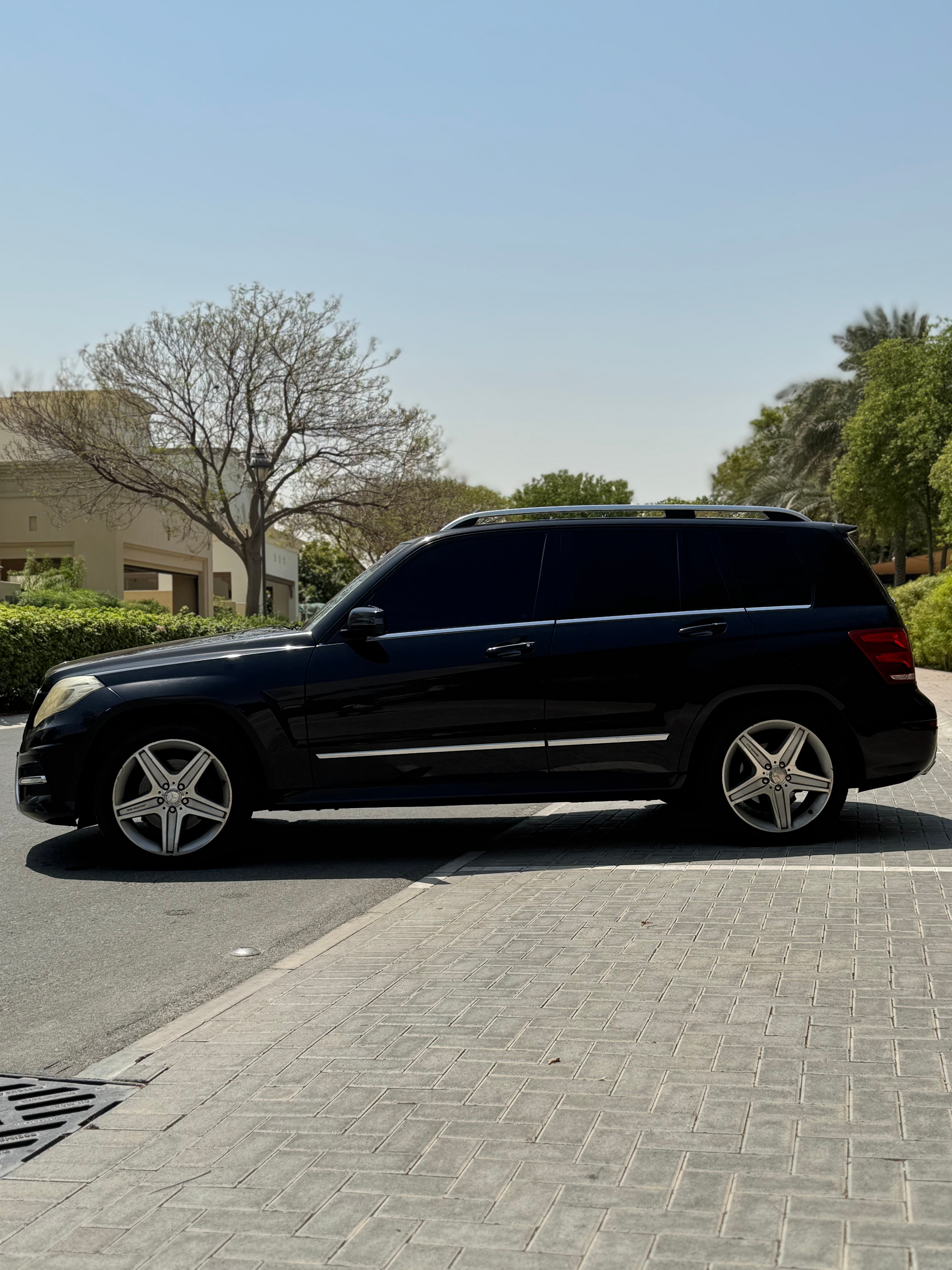 Siyah Mercedes Benz GLK 350 4matic 2014